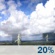 Wednesday: Isolated showers and thunderstorms. Partly sunny, with a high near 75. Southeast wind around 6 mph. Chance of precipitation is 20%. Wednesday: Isolated Showers And Thunderstorms
