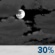 Friday Night: Snow likely after 1am. Mostly cloudy, with a low around 30. West wind 10 to 14 mph, with gusts as high as 26 mph. Chance of precipitation is 50%. New snow accumulation of less than half an inch possible. Friday Night: Mostly Cloudy then Light Snow Likely