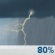 Sunday: Rain showers likely before 11am, then showers and thunderstorms. Mostly cloudy, with a high near 44. West wind 2 to 6 mph. Chance of precipitation is 80%. New rainfall amounts between a tenth and quarter of an inch possible. Sunday: Showers And Thunderstorms