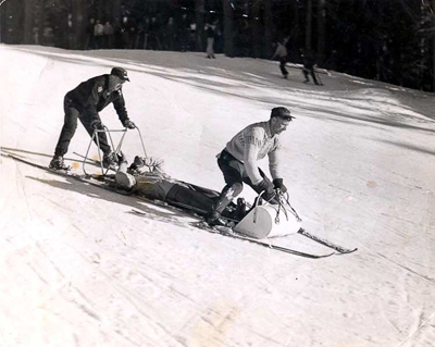 old time toboggan